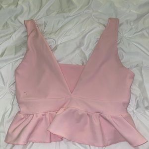Pink tank top